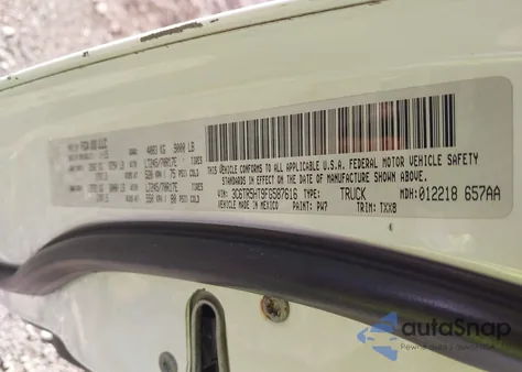 2015 Ram 2500 St from USA, damaged, VIN 3C6TR5HT9FG587616